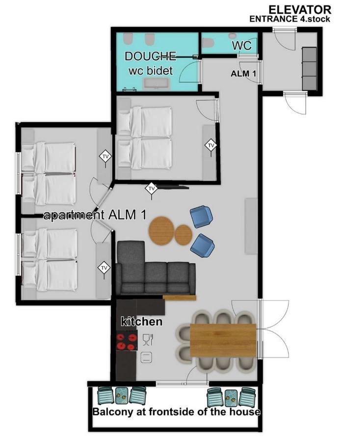 Alm Appartements Zellamsee Zell am See Exteriér fotografie